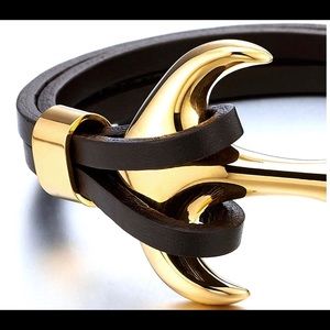 ‼️MENS STAINLESS STEEL ANCHOR BRACELET‼️